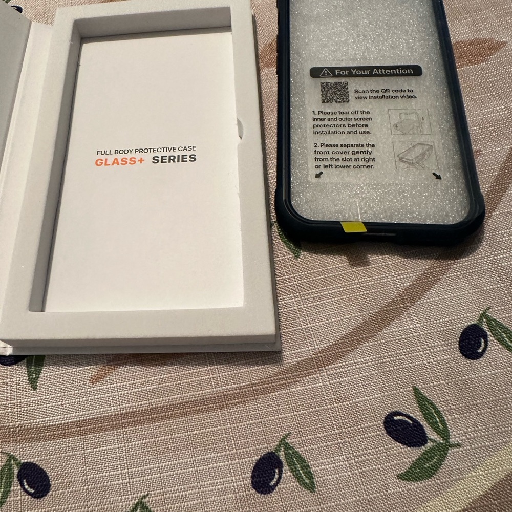 IPhone Miracase Full body protective case, glass+ series